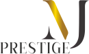 Logo élégant de MJ Prestige, service VTC haut de gamme en France