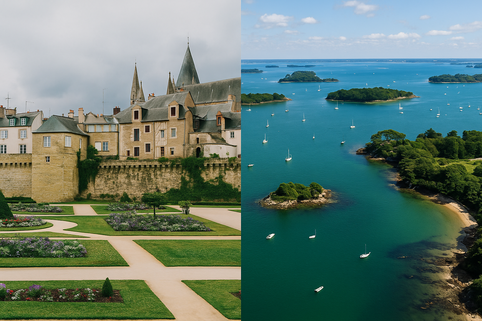 Vannes & Golfe du Morbihan — itinéraire entre îles et cité médiévale avec chauffeur